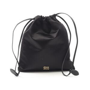 Miu Miu DUCHESSE pouch bag black